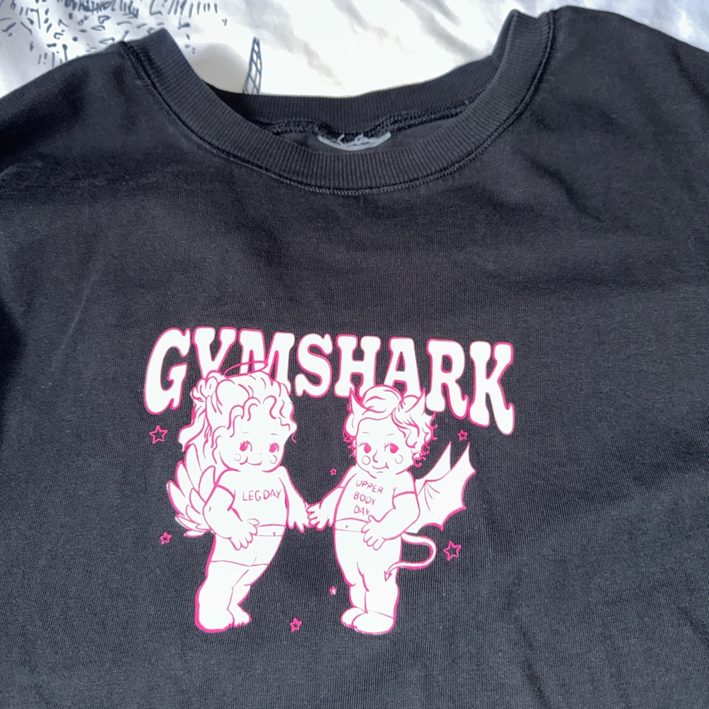 Gymshark Black Long Sleeve Tee